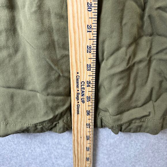 Sonoma Top Women’s Small Cargo Utility Army Green Pockets Minimalist Boho Tunic - Picture 8 of 10